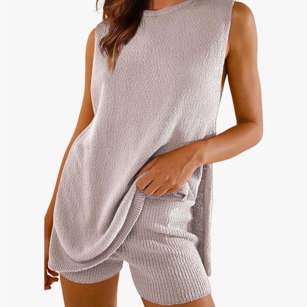 COPY - BNWT 2 piece knit beach/vacation/lounge set